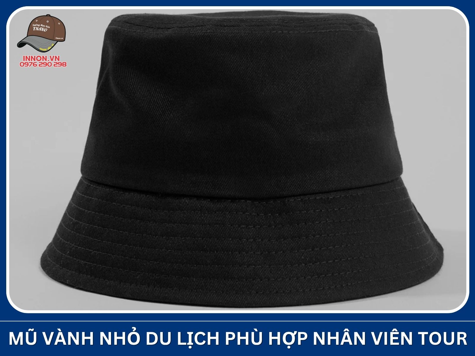 Mũ vành nhỏ du lịch phù hợp nhân viên tour