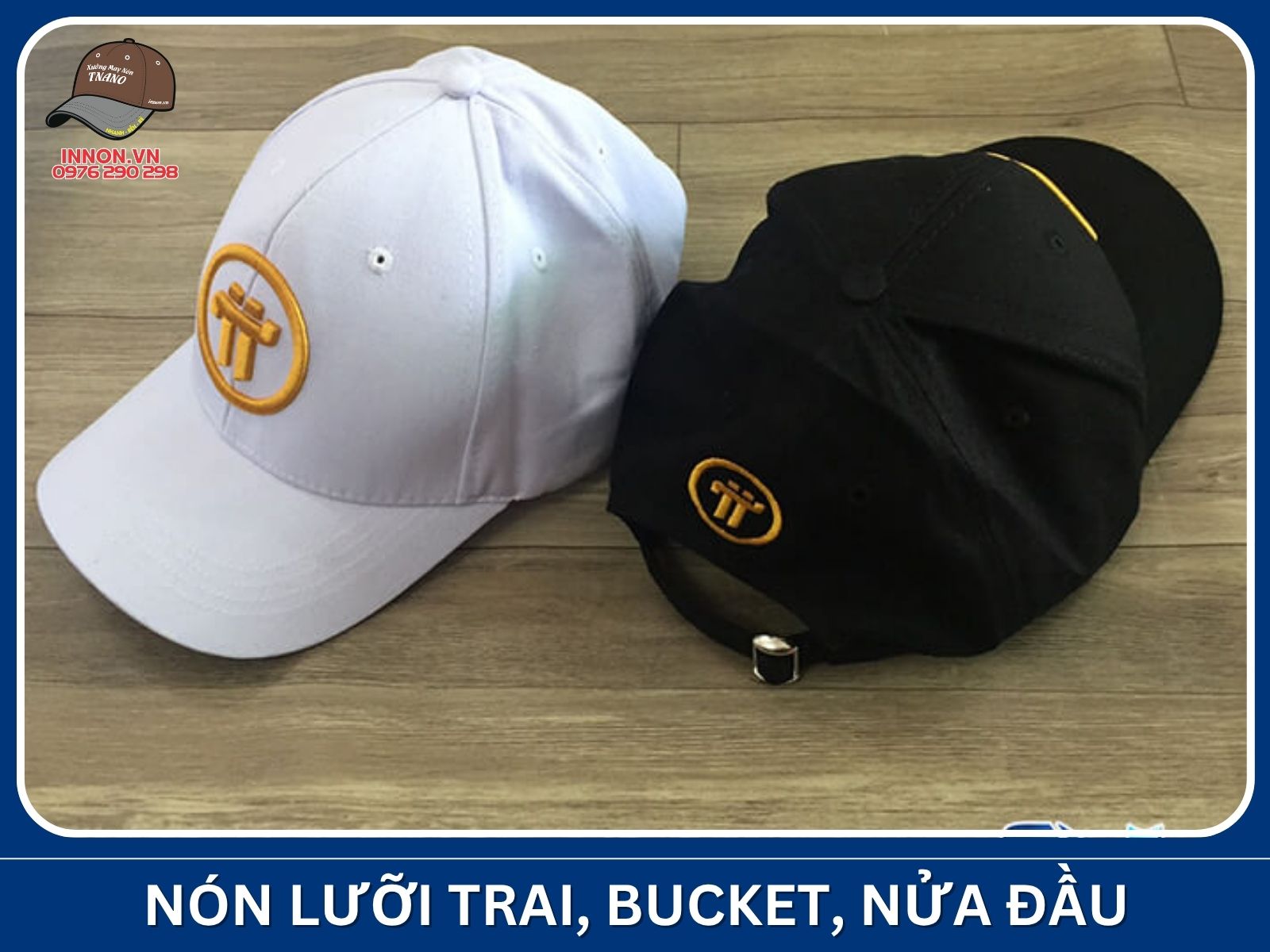 Nón lưỡi trai, bucket, nửa đầu