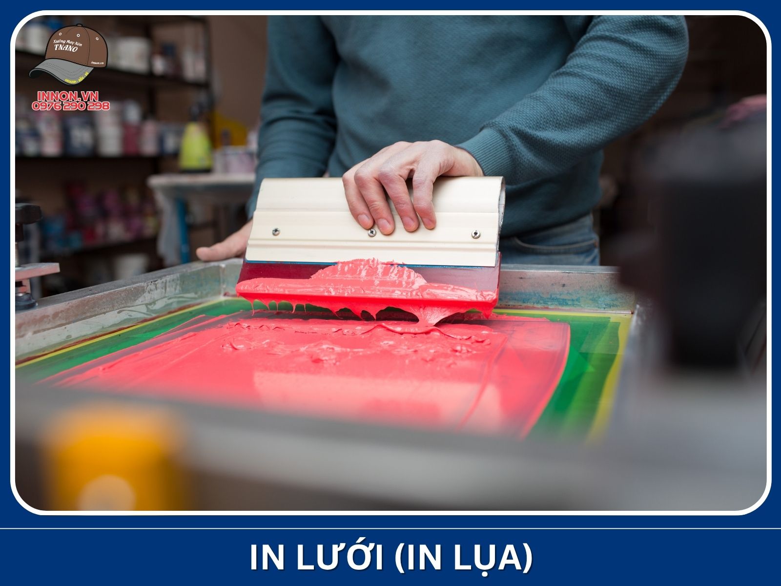 In lưới (in lụa)