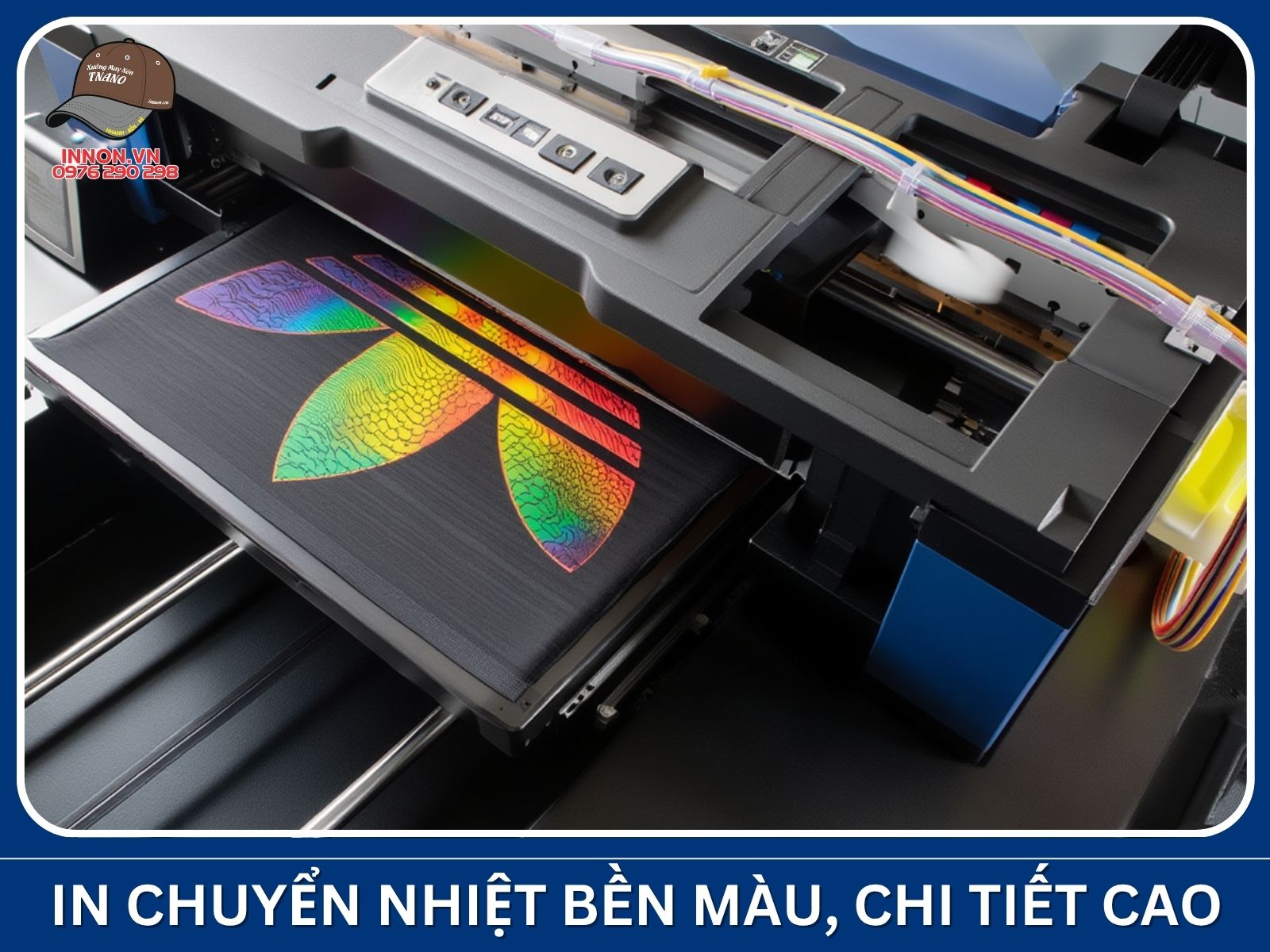 In chuyển nhiệt bền màu, chi tiết cao