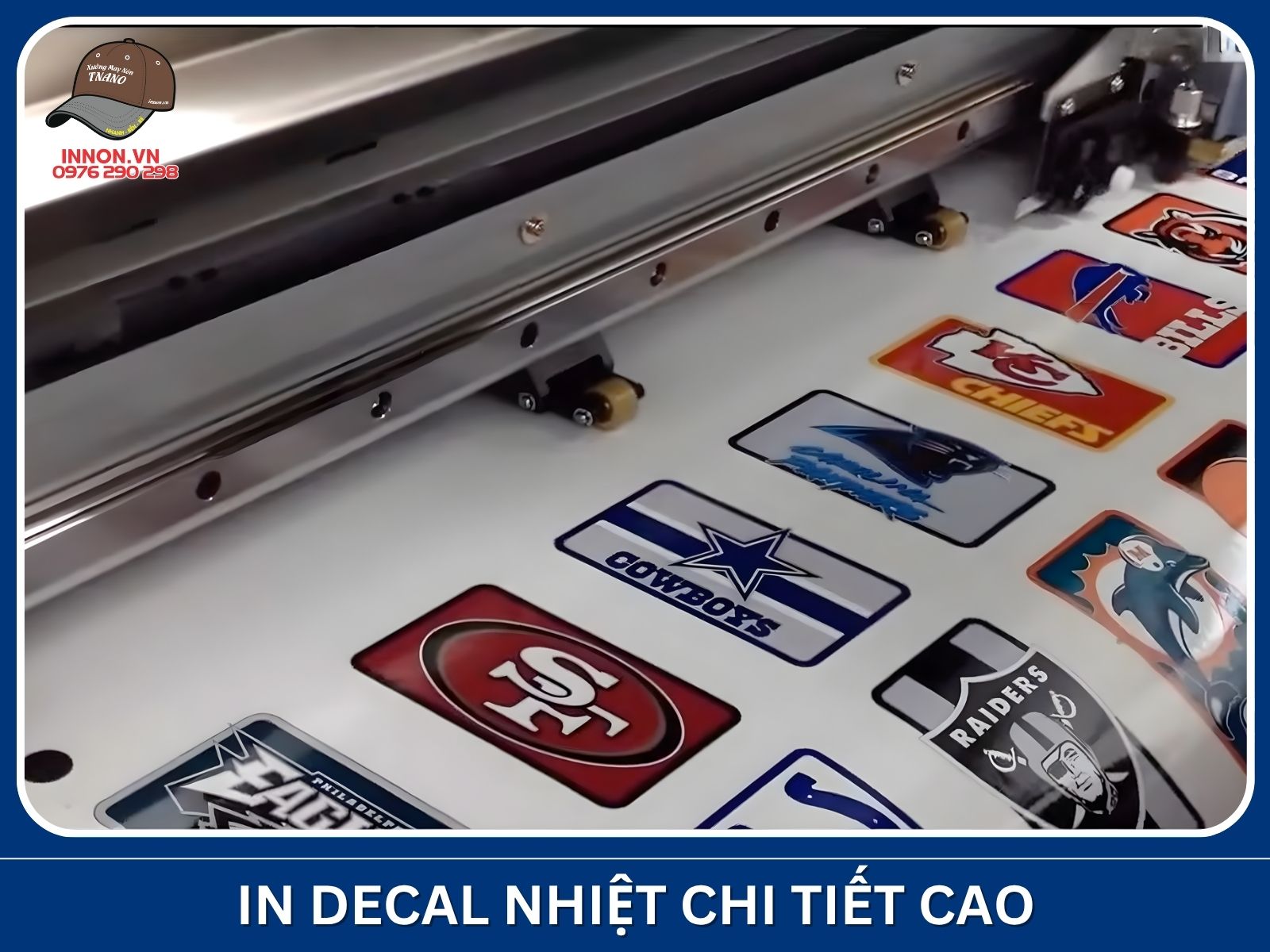 In decal nhiệt chi tiết cao