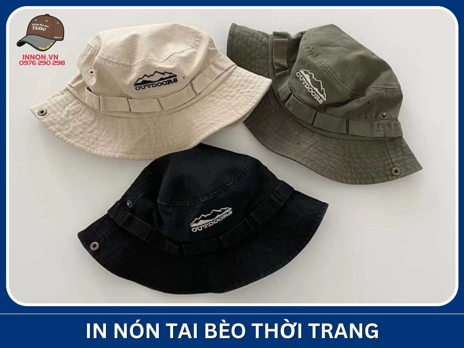 In nón tai bèo thời trang