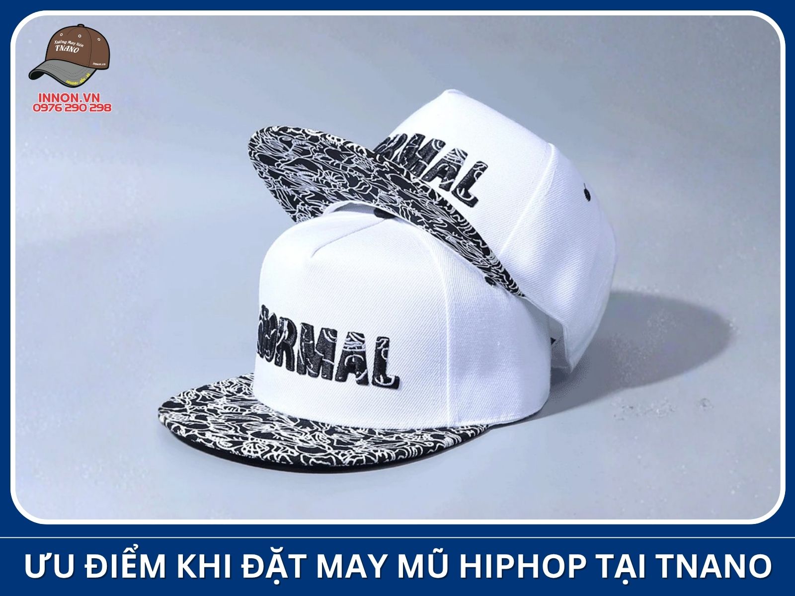 Ưu điểm khi đặt may mũ hiphop tại TNANO