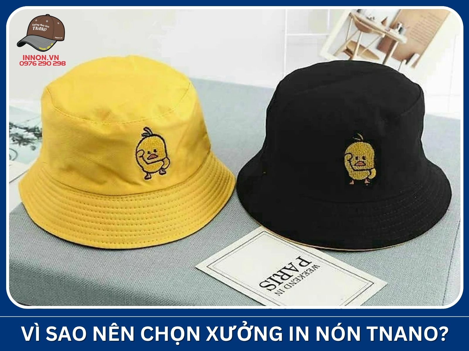 Vì sao nên chọn Xưởng In Nón TNANO?