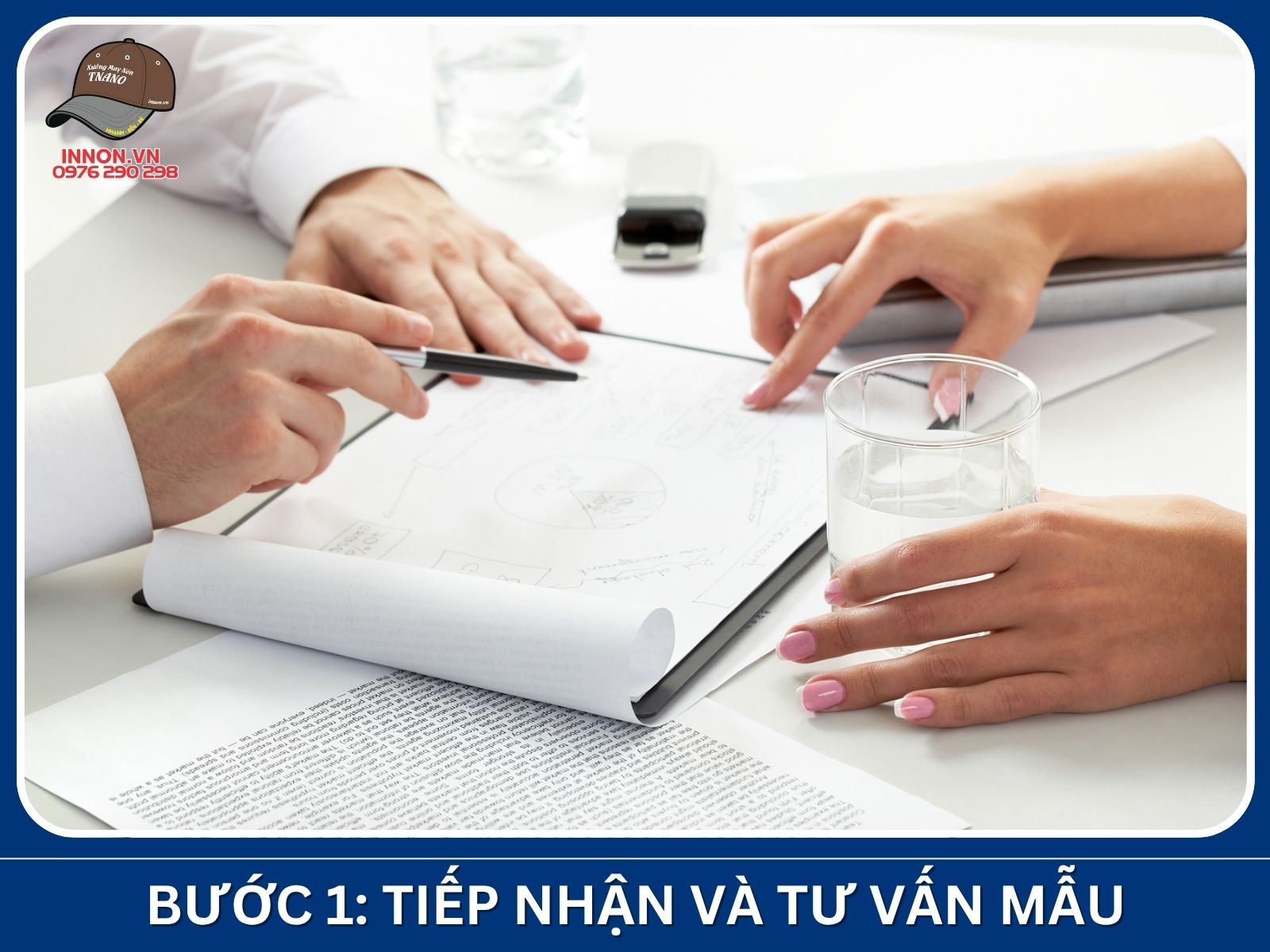 Bước 1: Tiếp nhận và tư vấn mẫu