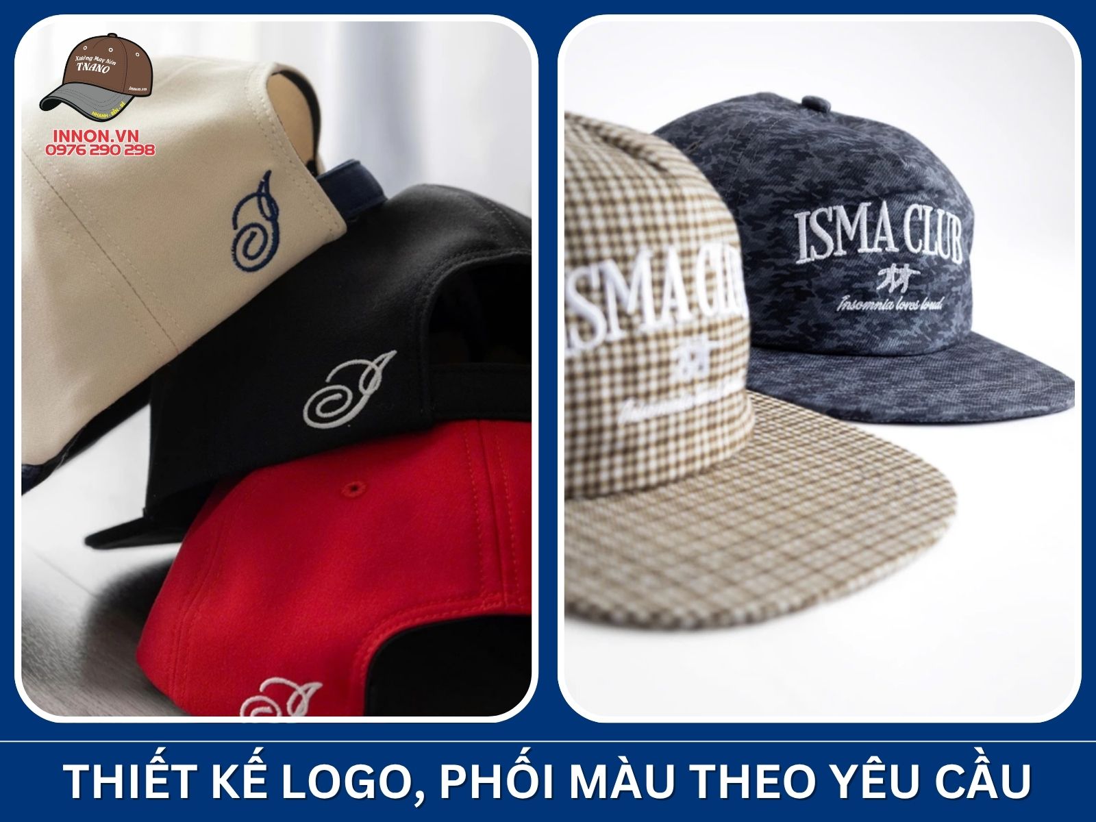 Thiết kế logo, phối màu theo yêu cầu
