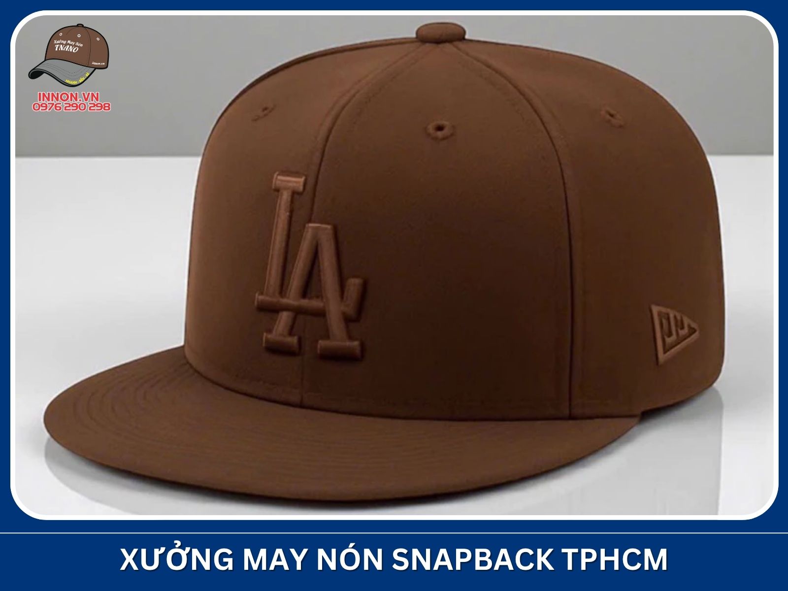 Xưởng may nón snapback TPHCM – Địa chỉ uy tín, giao hàng toàn quốc