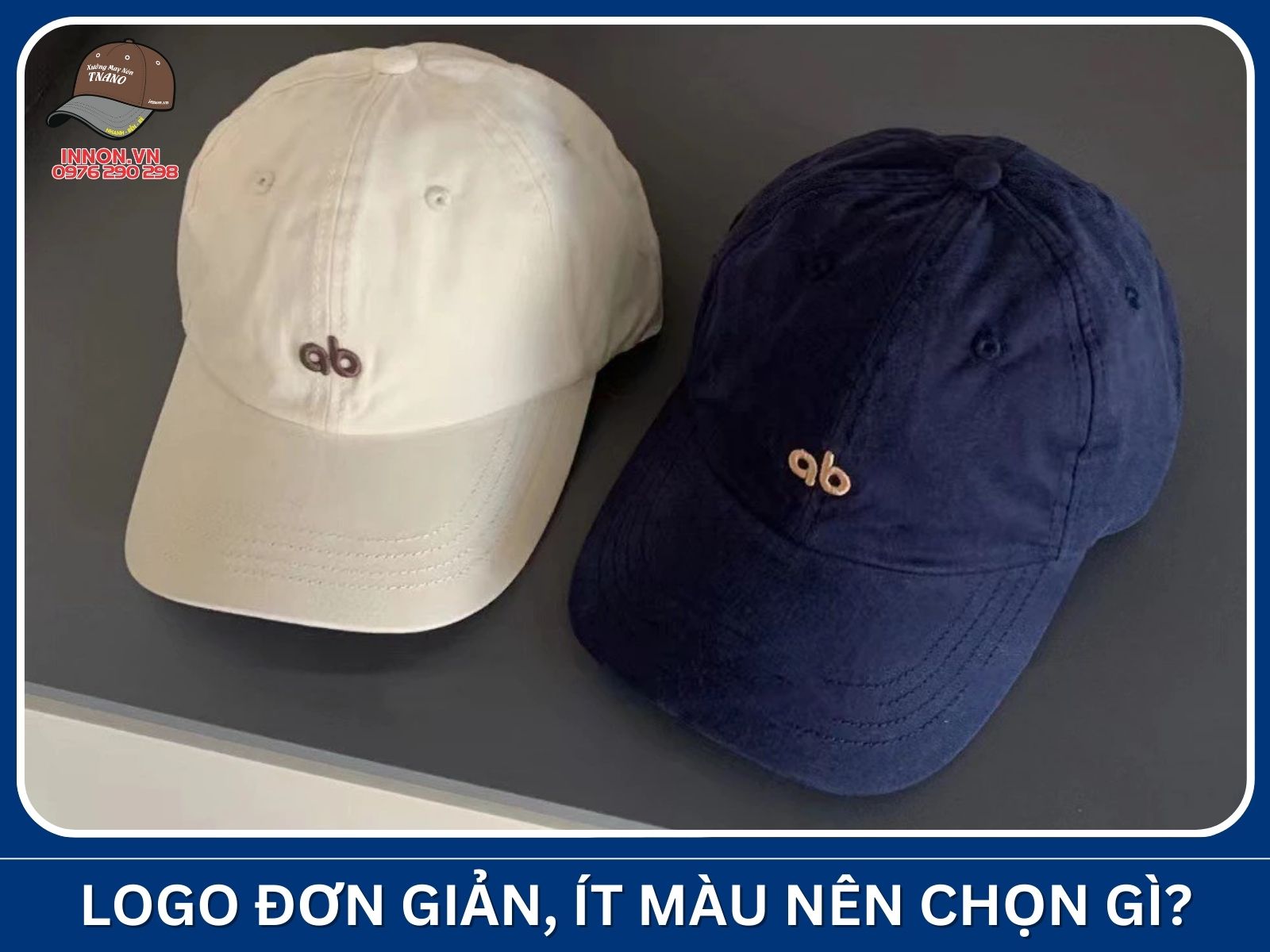 Logo đơn giản, ít màu nên chọn gì?