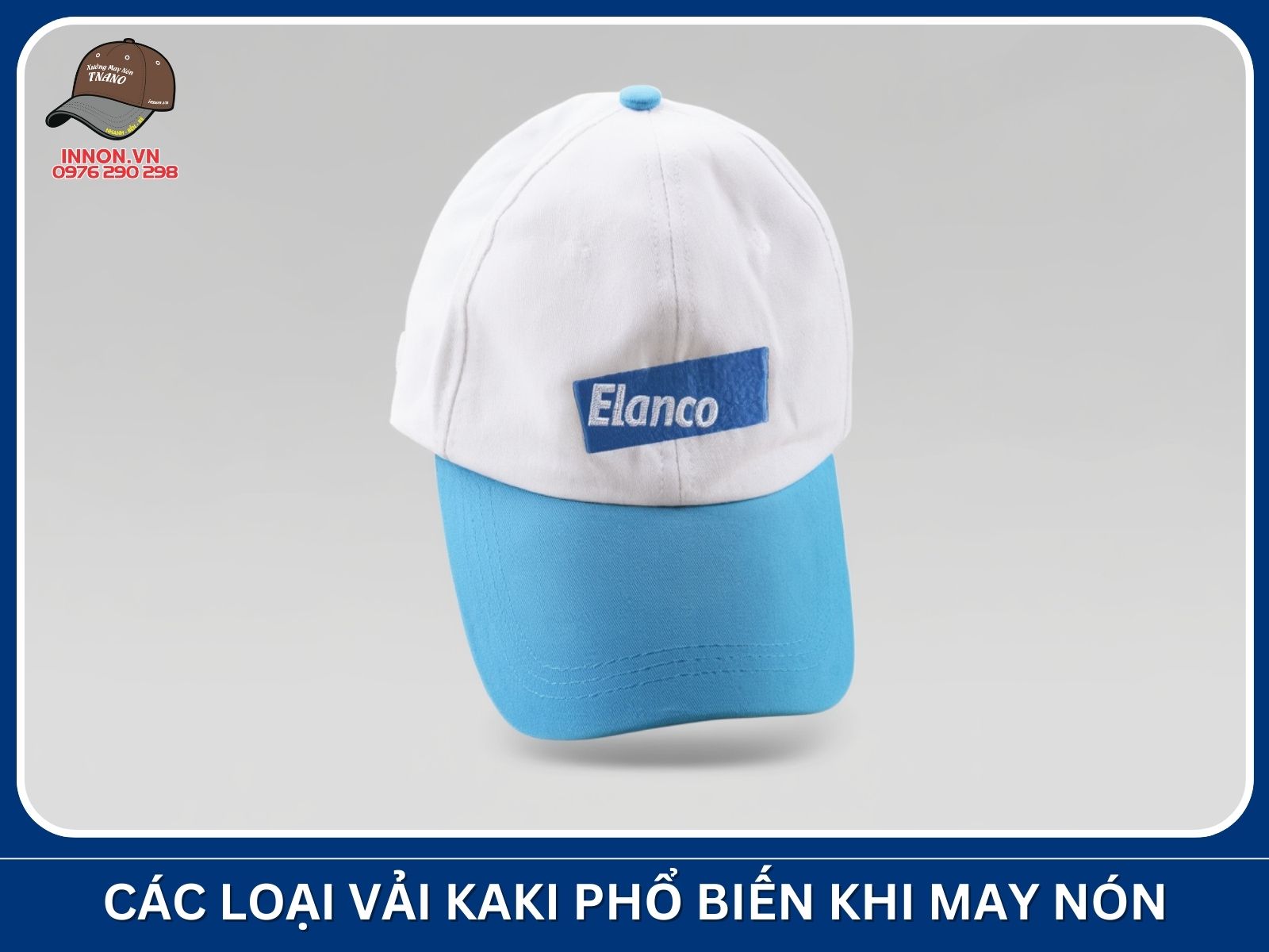 Các loại vải kaki phổ biến khi may nón