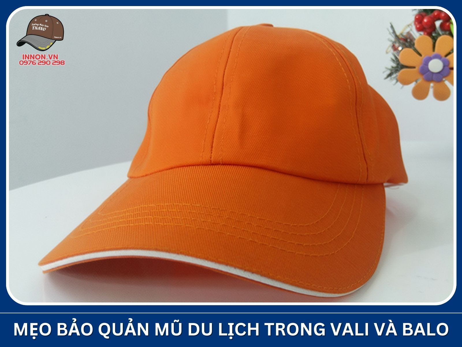 Mẹo bảo quản mũ du lịch trong vali và balo