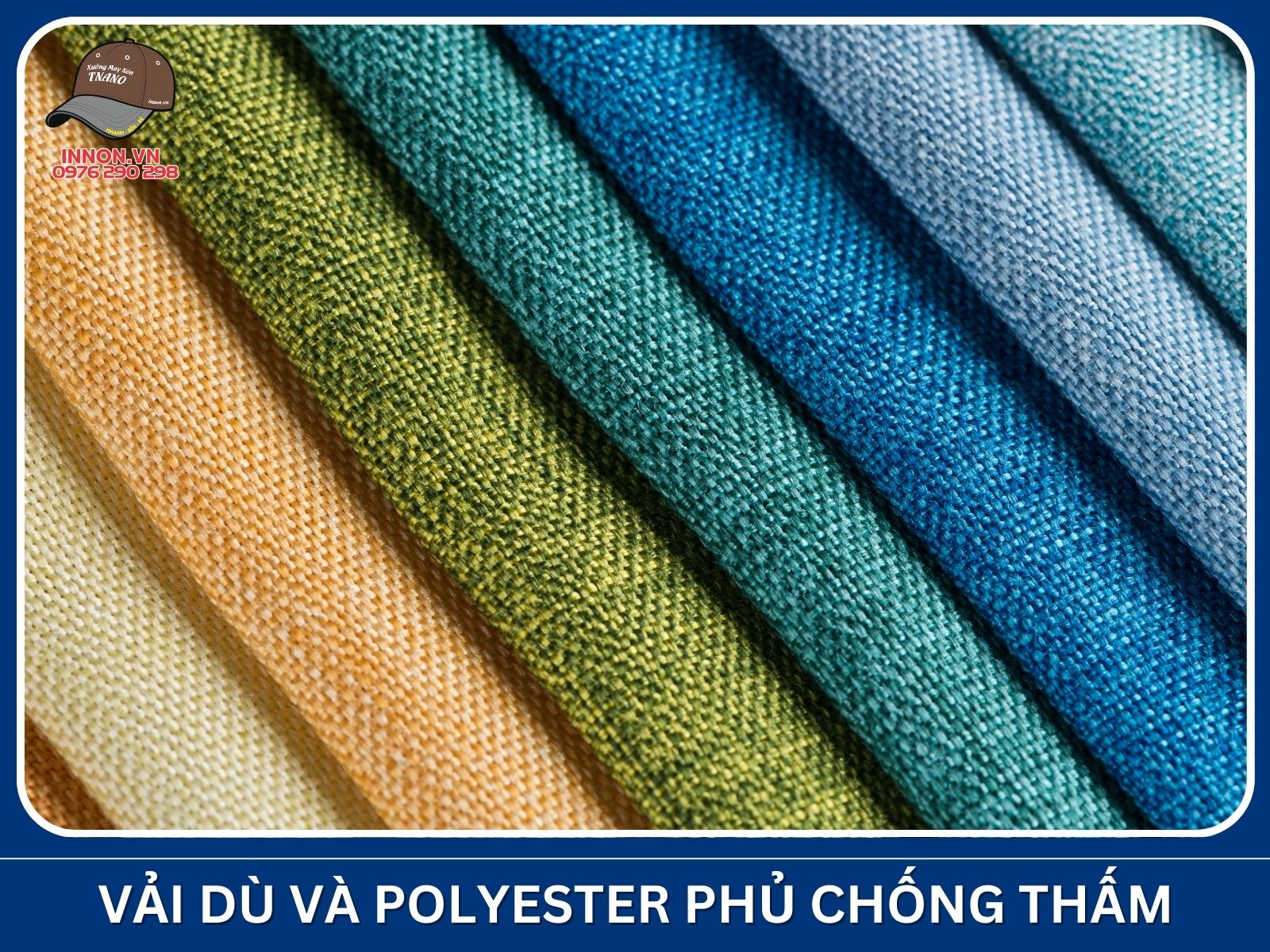 Vải dù và polyester phủ chống thấm