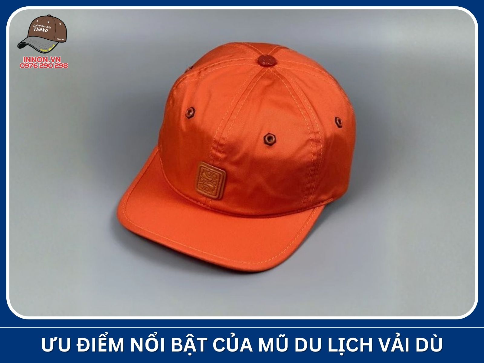 Ưu điểm nổi bật của mũ du lịch vải dù