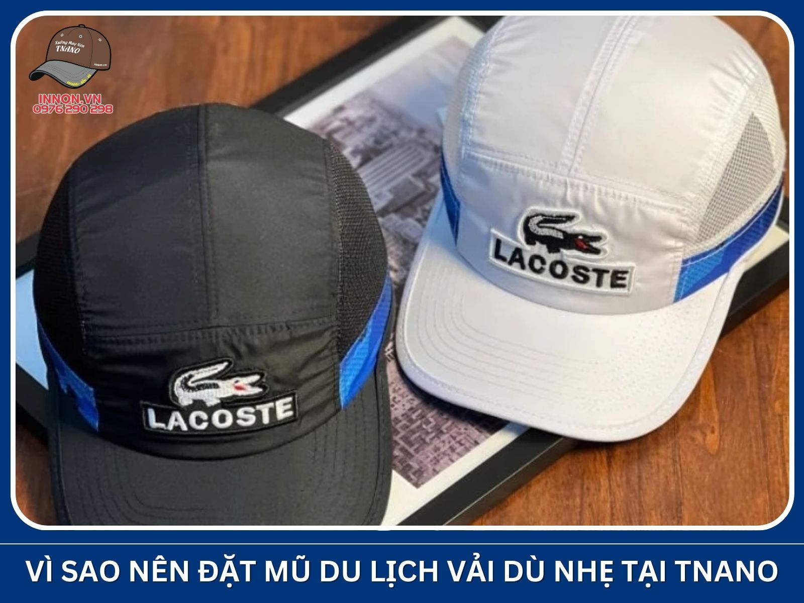 Vì sao nên đặt mũ du lịch vải dù nhẹ tại Xưởng TNANO