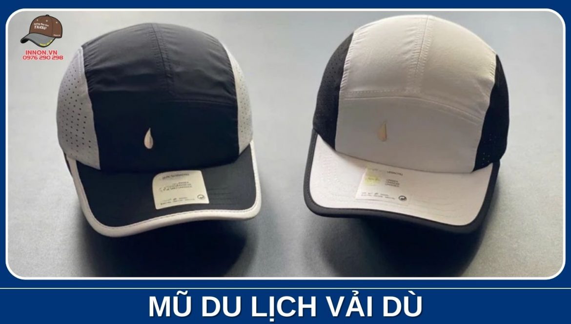 [Thumnail] mũ du lịch vải dù