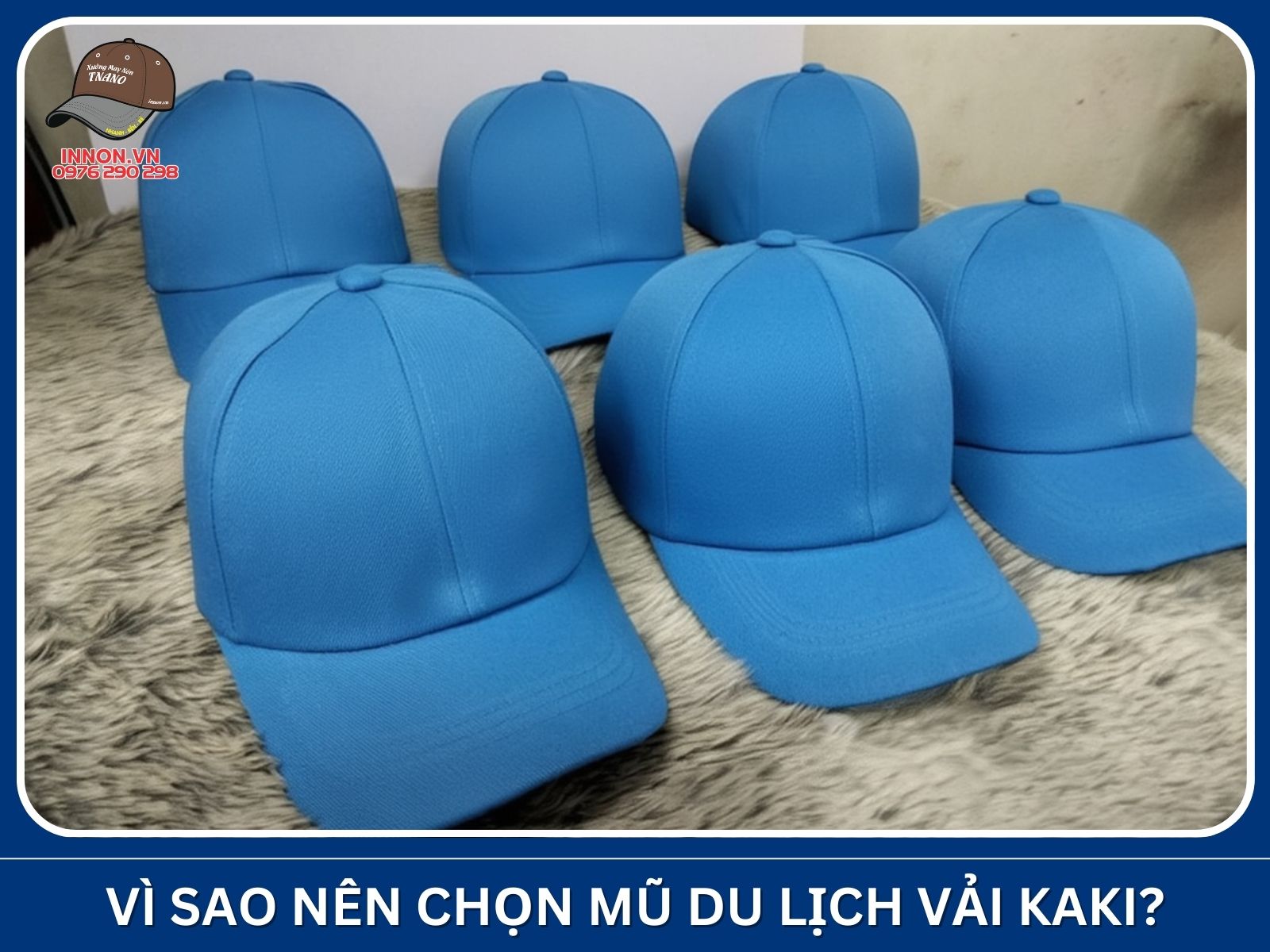 Vì sao nên chọn mũ du lịch vải kaki?