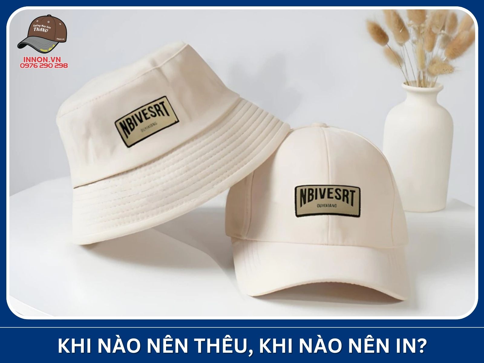 Khi nào nên thêu, khi nào nên in?