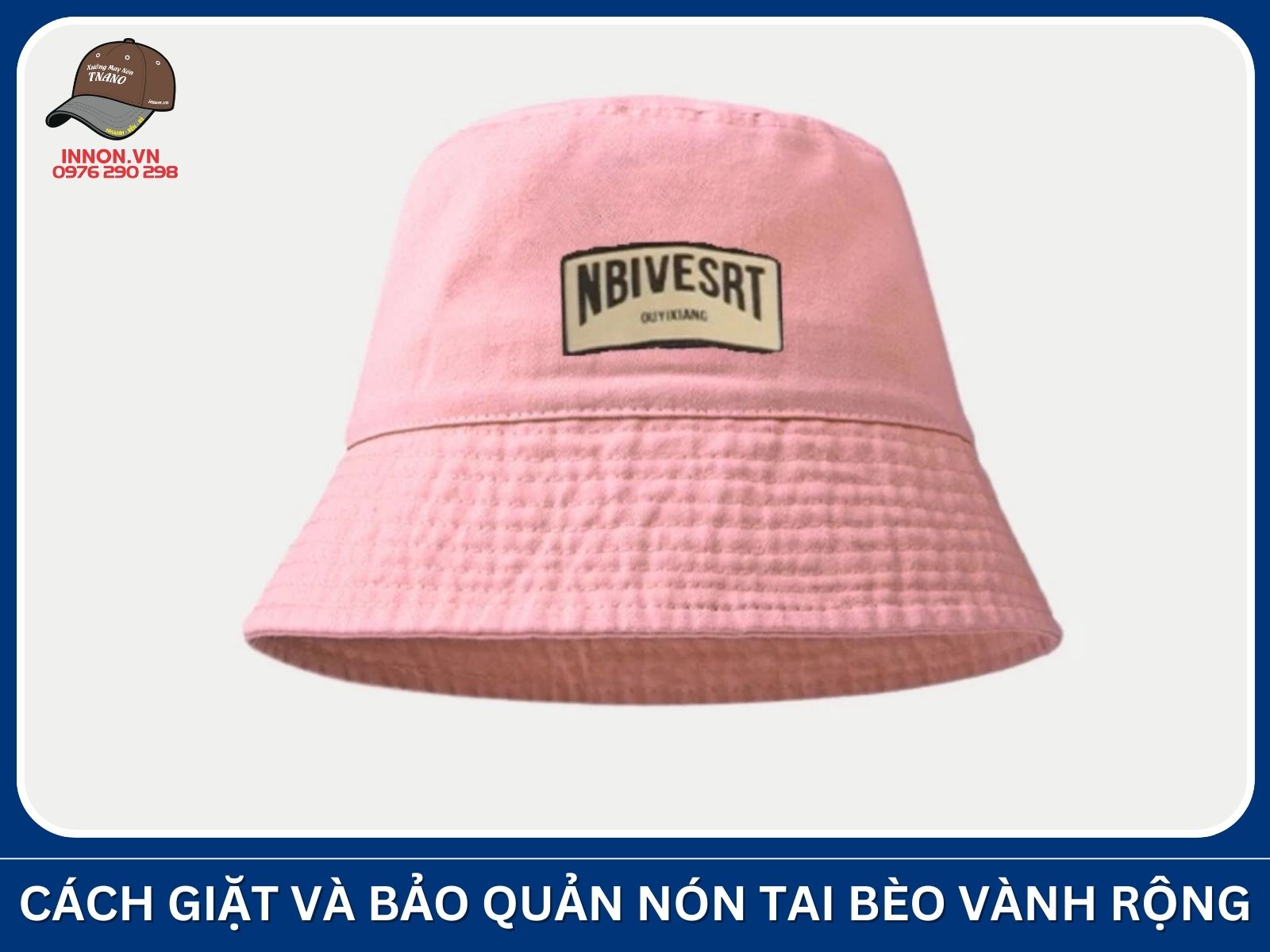 Cách giặt và bảo quản nón tai bèo vành rộng