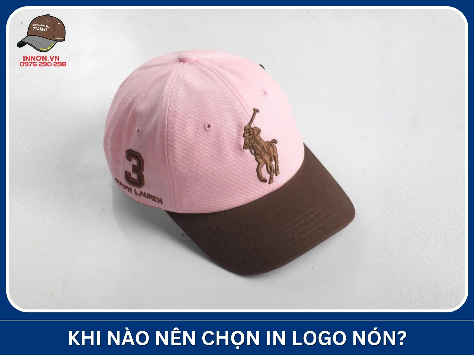 Khi nào nên chọn in logo nón?