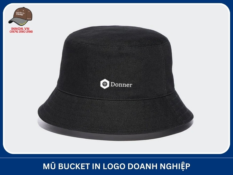 Mũ bucket in logo doanh nghiệp