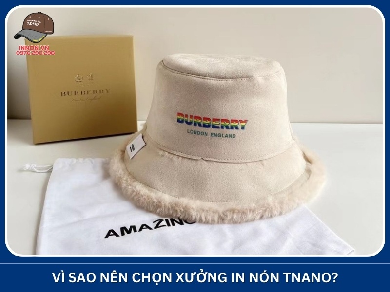 Vì sao nên chọn Xưởng In Nón TNANO?