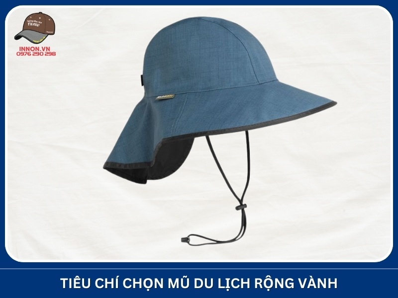 Tiêu chí chọn mũ du lịch rộng vành