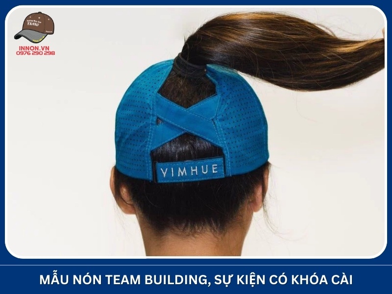 Mẫu nón team building, sự kiện có khóa cài