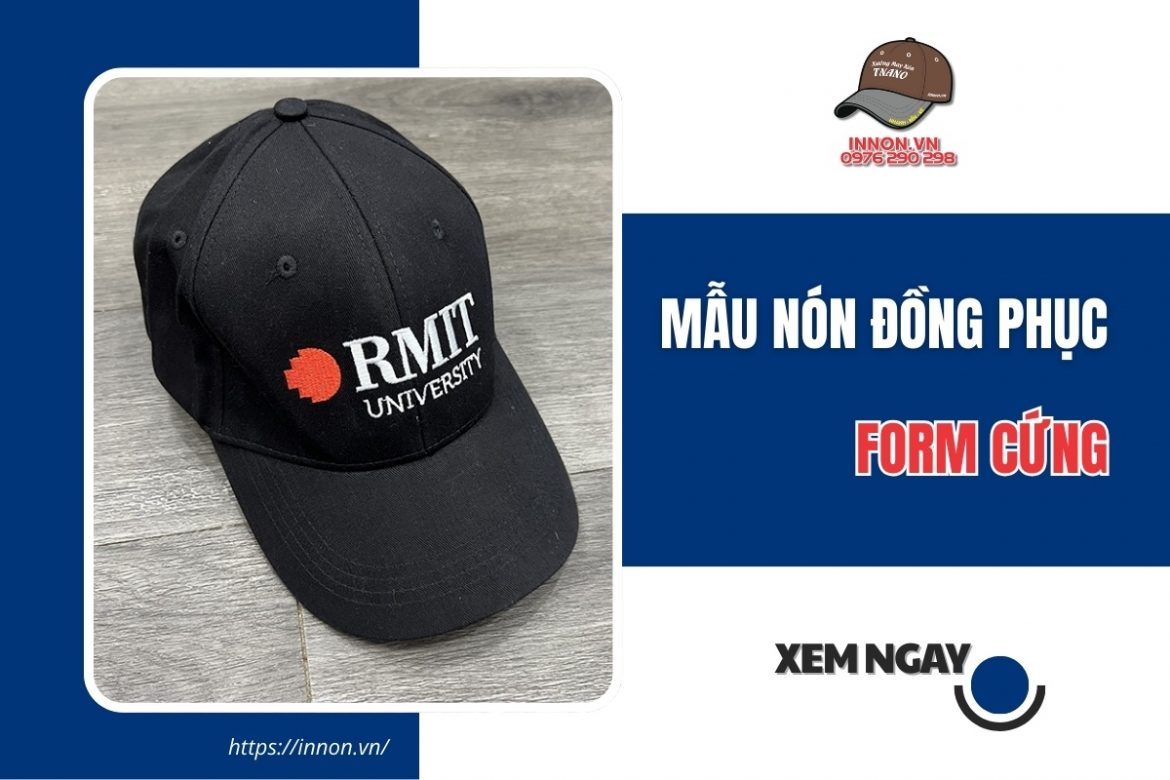 Tổng hợp 22+ mẫu nón đồng phục form cứng PHỔ BIẾN
