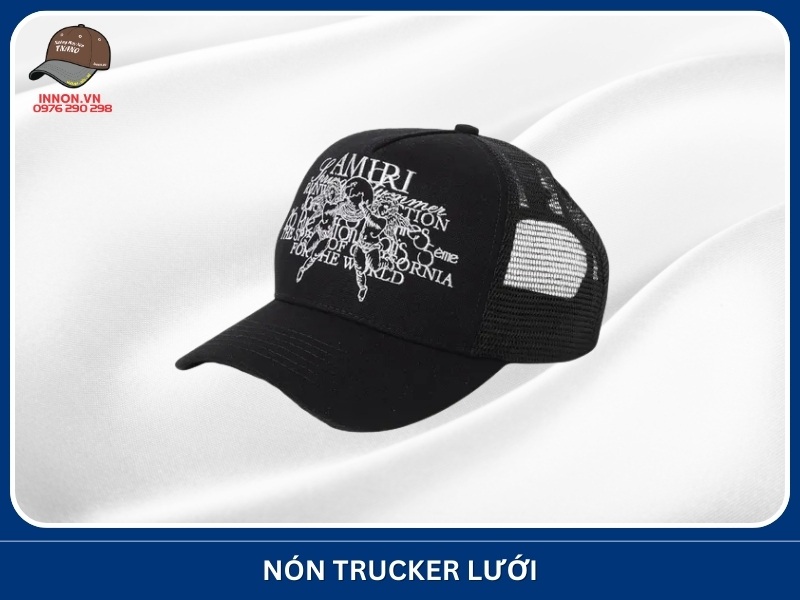 Nón trucker lưới
