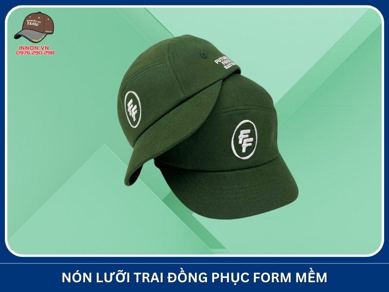 Nón lưỡi trai đồng phục form mềm