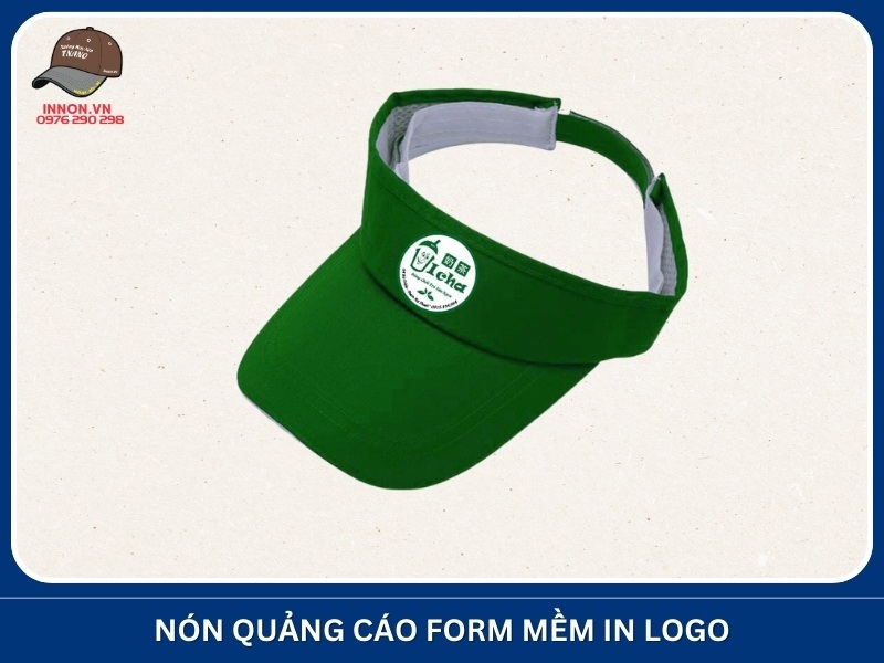Nón sự kiện form mềm và nón quảng cáo form mềm in logo