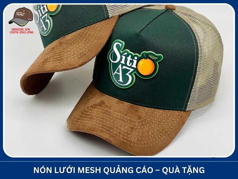 Nón lưới mesh quảng cáo – quà tặng