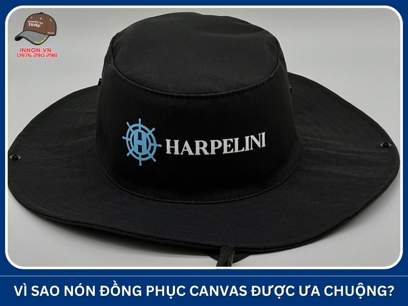 Vì sao nón đồng phục canvas được ưa chuộng?