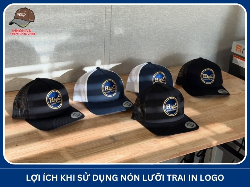 Lợi ích khi sử dụng nón lưỡi trai in logo