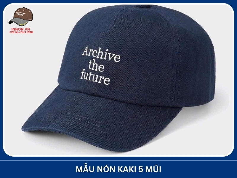 Mẫu nón kaki 5 múi