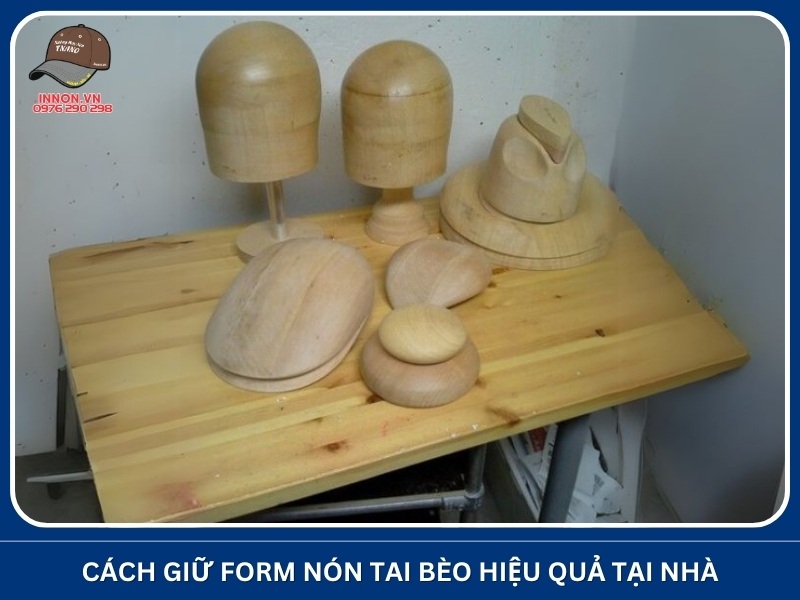 Cách giữ form nón tai bèo hiệu quả tại nhà