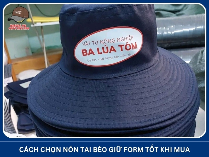 Cách chọn nón tai bèo giữ form tốt khi mua