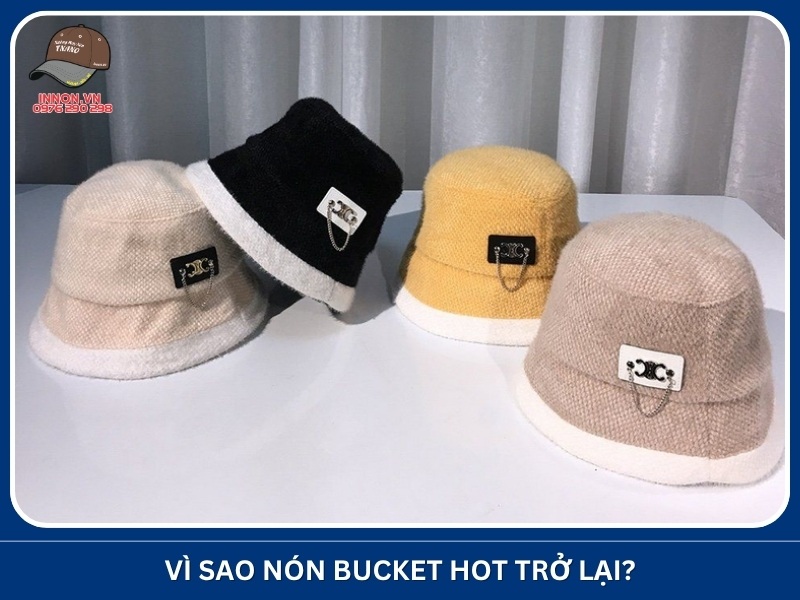 Mẫu nón tai bèo bucket đẹp CAO CẤP đa dạng kiểu dáng 15 Vì sao nón bucket hot trở lại?
