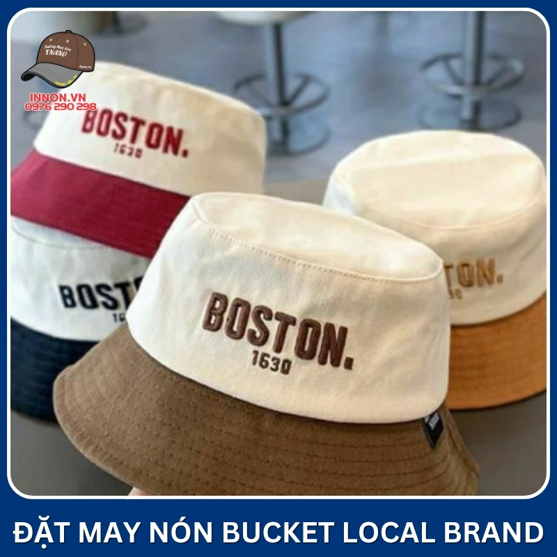 Đặt may nón bucket local brand Đặt may nón bucket local brand