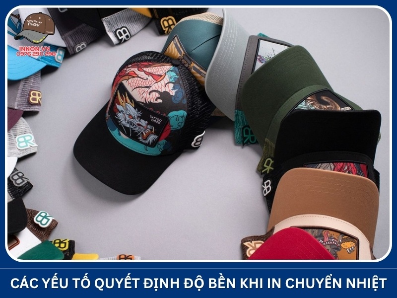 Các yếu tố quyết định độ bền khi in chuyển nhiệt