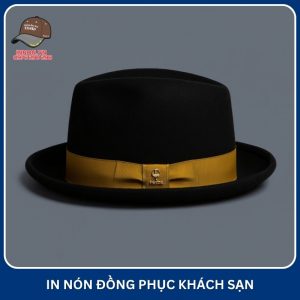 in nón đồng phục khách sạn