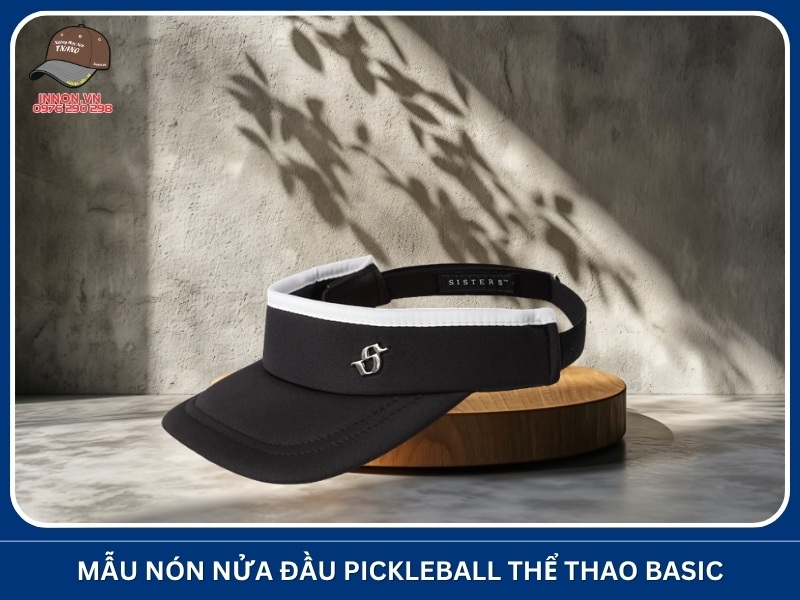 Mẫu nón nửa đầu thể thao basic