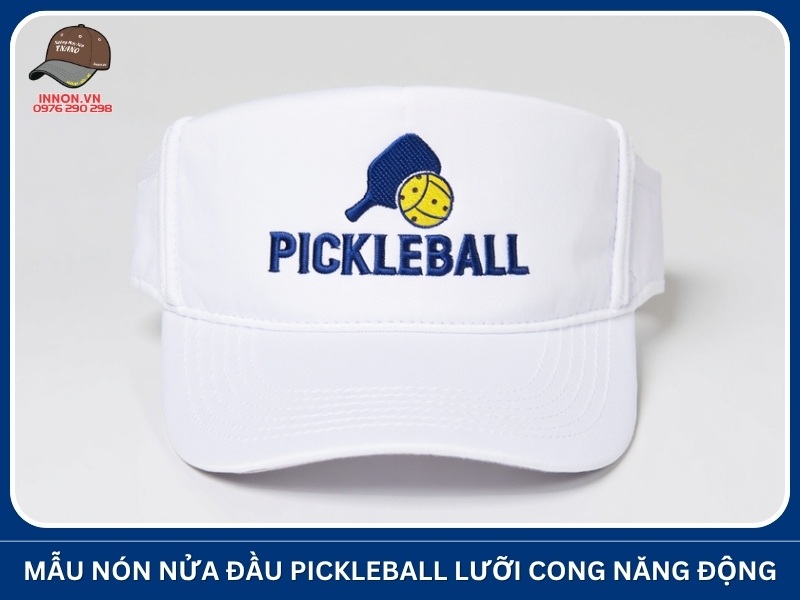 Mẫu nón nửa đầu lưỡi cong năng động