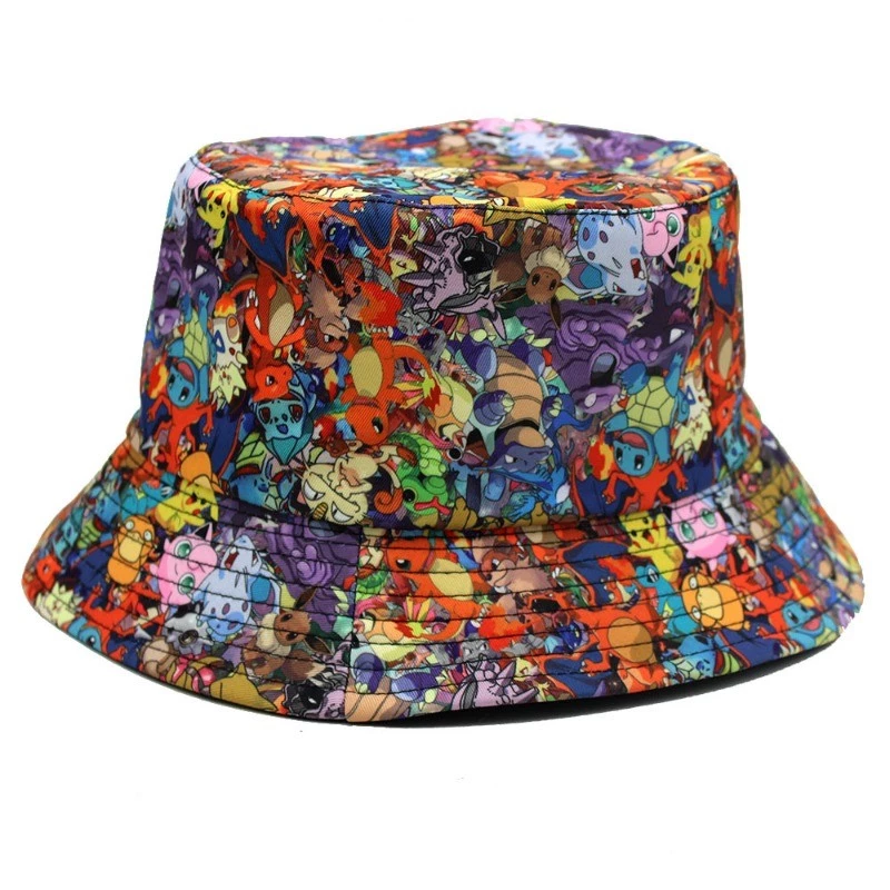 Nón bucket in hình Pokemon Non bucket in hinh Pokemon