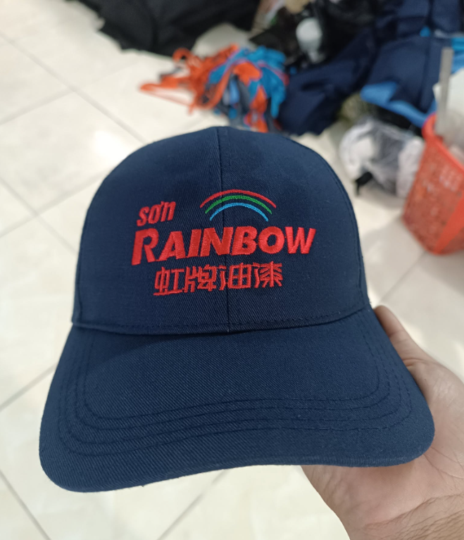Nón kết du lịch công ty sơn rainbow Non ket du lich cong ty son rainbow