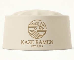 Nón Đầu Bếp Kiểu Nhật Kaze Ramen