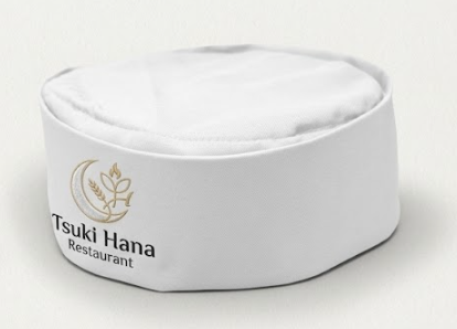 nón đầu bếp kiểu nhật Tsuki Hana Restaurant1 non dau bep kieu nhat Tsuki Hana Restaurant1