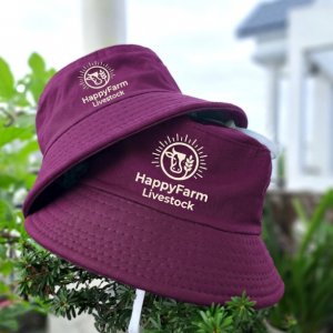 Giới thiệu 23 Nón Tai Bèo In Logo HappyFarm Livestock