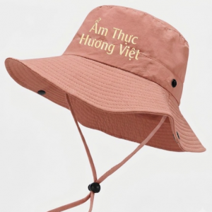 Giới thiệu 30 Nón Tai Bèo In Thương Hiệu Ẩm Thực Hương Việt