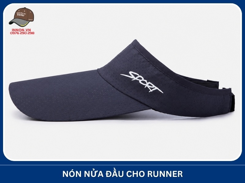 Nón nửa đầu cho runner