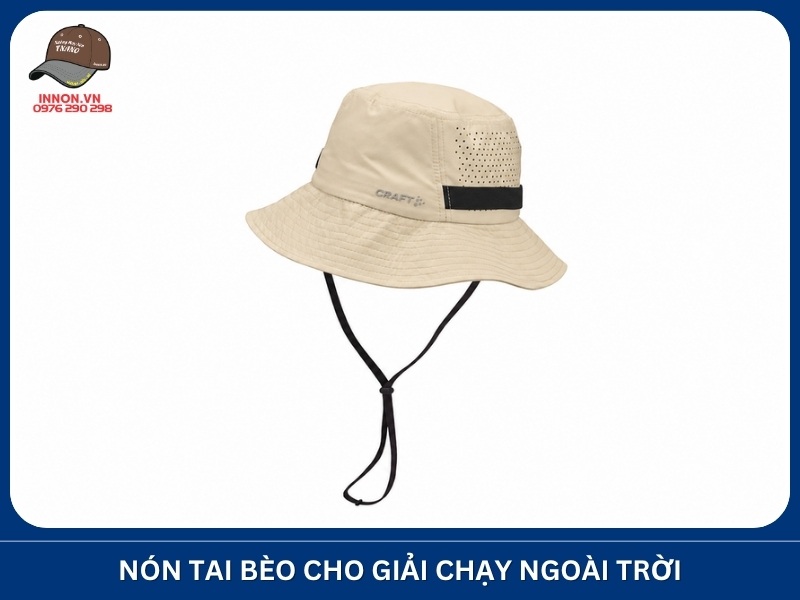 Nón tai bèo cho giải chạy ngoài trời